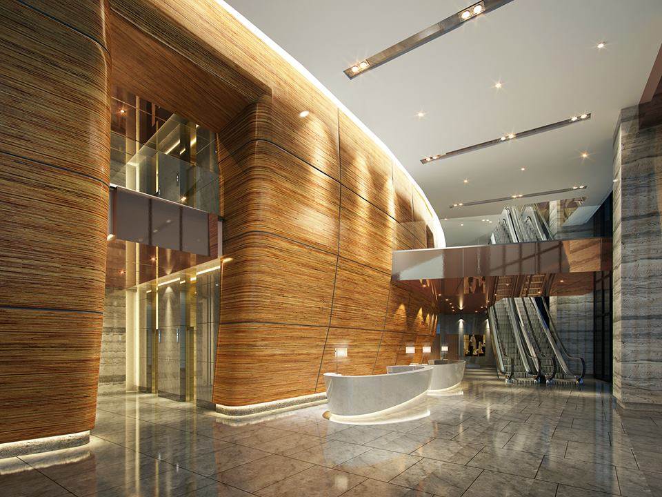 Lobby do hotel Amara Signature Shanghai na China