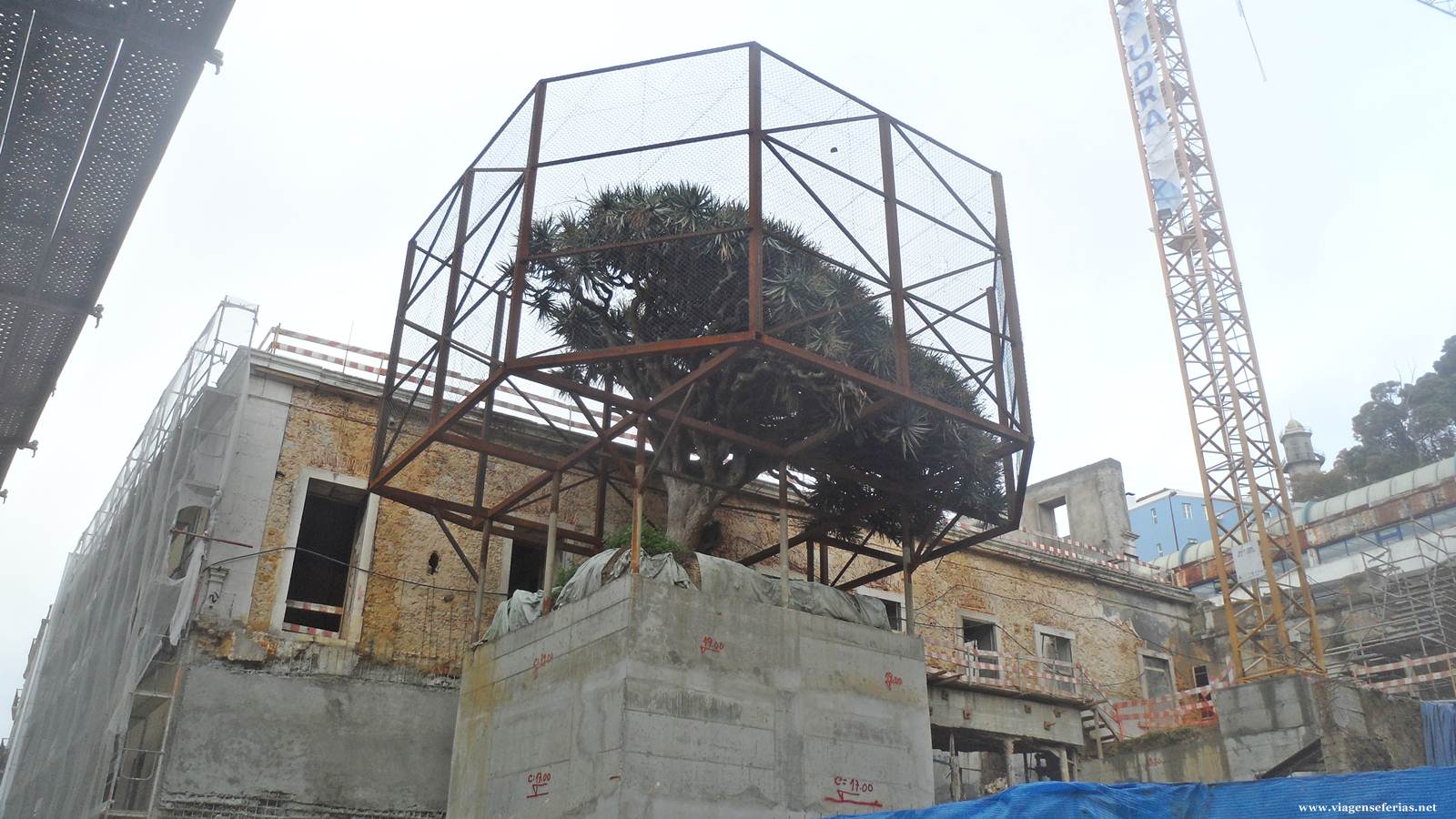Obras no Palácio da Anunciada onde vai abrir o hotel The One do RIU