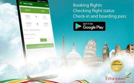 app da companhia aérea Ethiopian Airlines no Google Play