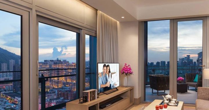 Apartamento Ascott Residences em Shenzhen, na China