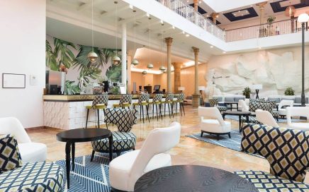 Lobby do hotel Be Live Experience la Niña em Tenerife