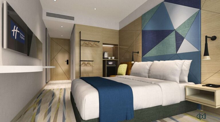 Quarto do hotel Holiday Inn Express Singapore Serangoon