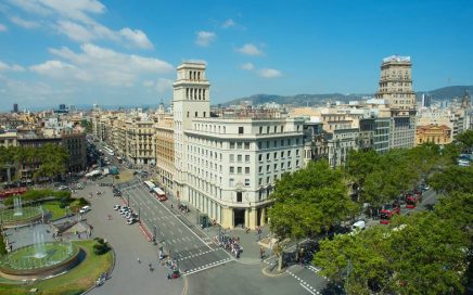 Hotel Iberostar Paseo de Gracia em Barcelona visto de cima