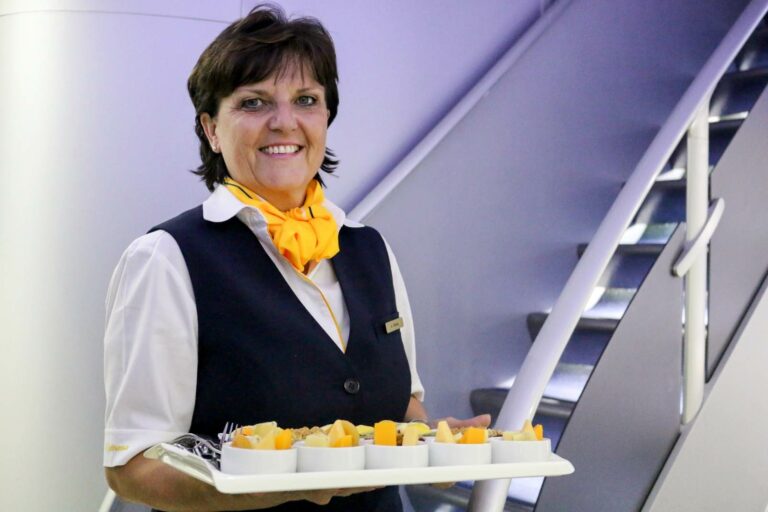 Uma das 8000 novas contratações que o grupo Lufthansa quer contratar em 2018