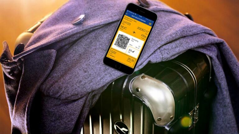 Check-in automático da Lufthansa nos voos da Europa