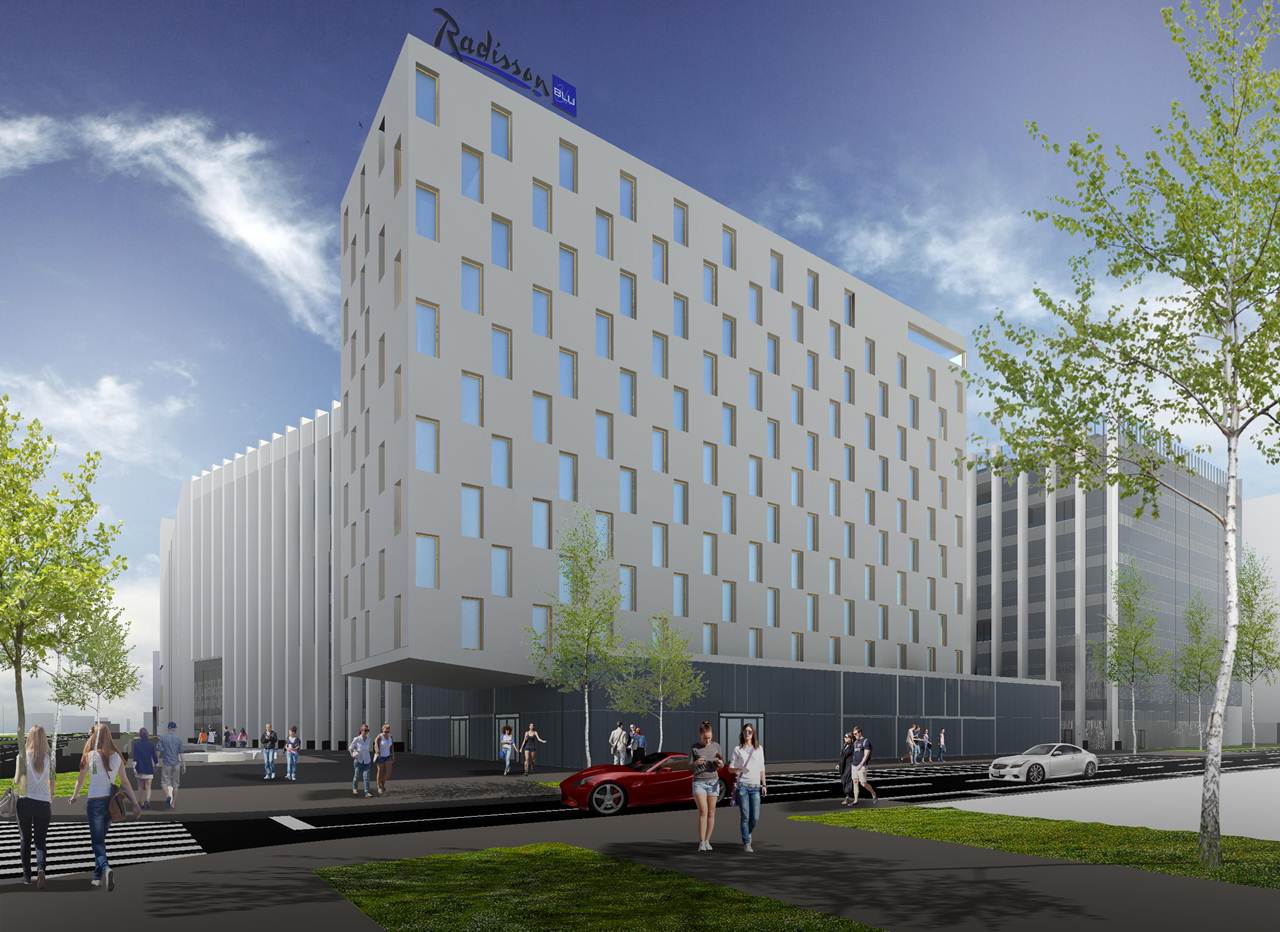 Como vai ser o hotel Radisson Blu Timisoara na Roménia