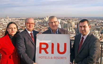 Executivos da RIU Hotels & Resorts apresentam nova imagem da marca
