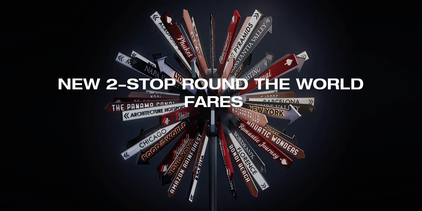 Round The World da Star Alliance apresenta Volta ao Mundo com 2 paragens