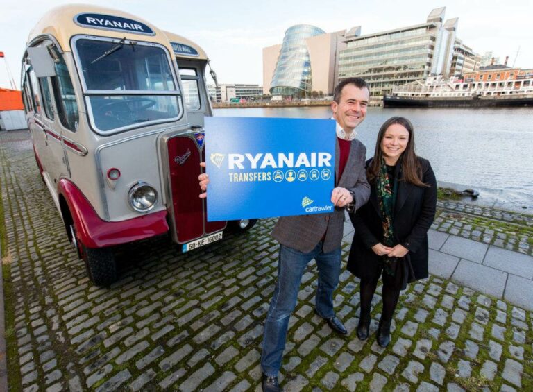 Apresentação do Serviço Ryanair Transfers com a CrawTraler