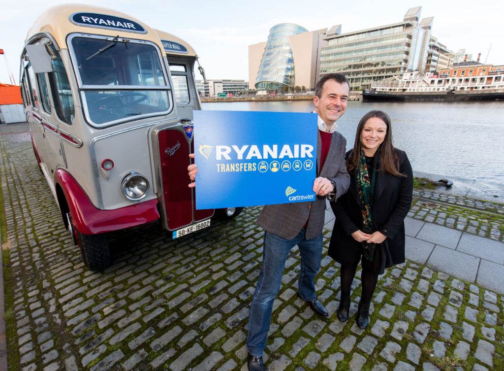 Apresentação do Serviço Ryanair Transfers com a CarTrawler