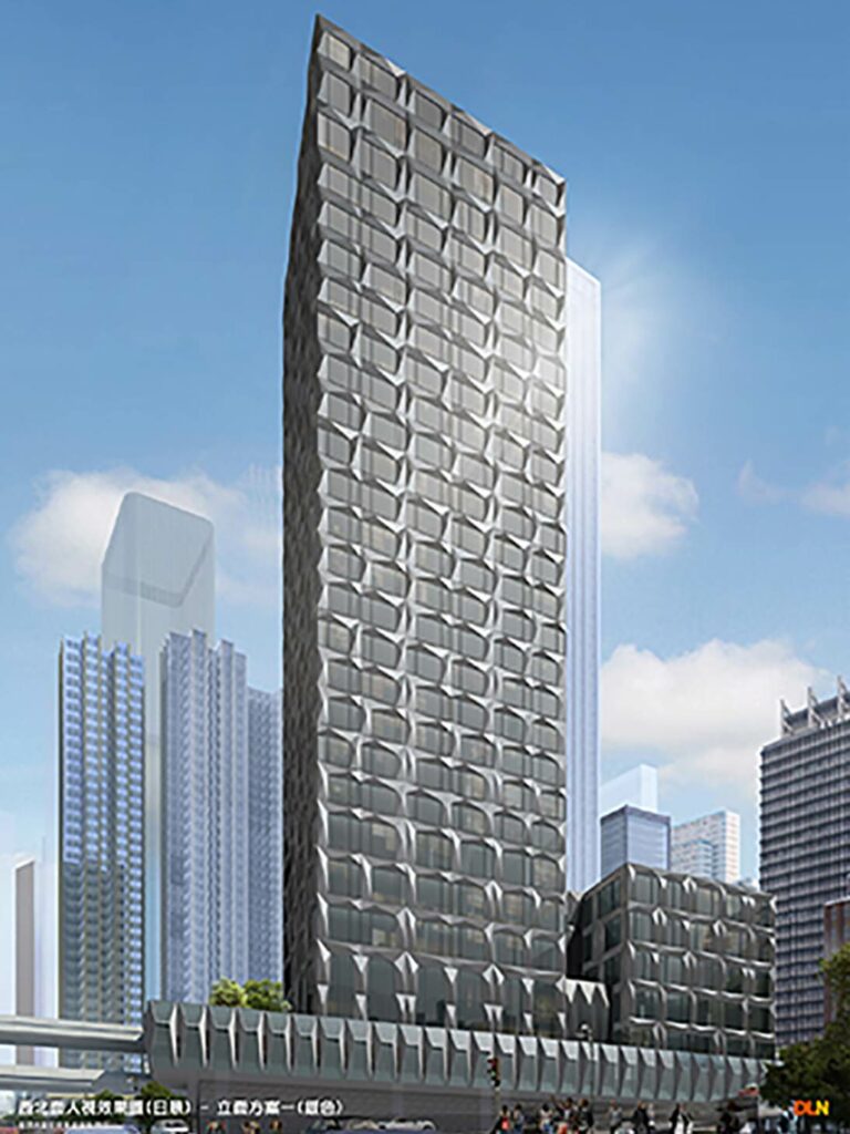 Arranha-céus do hotel St. Regis em Hong Kong