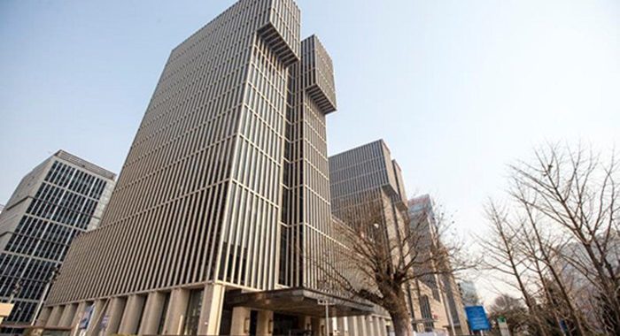 Edifício do hotel Wanda Vista Beijing na China
