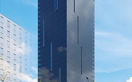 Projecto do hotel W em Osaka no Japão