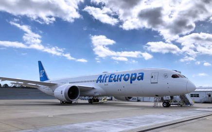 Boeing B787-9 da Air Europa em Madrid