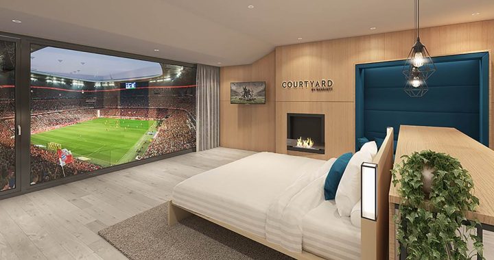 Suite da Courtyard by Marriott na Allianz Arena em Munique