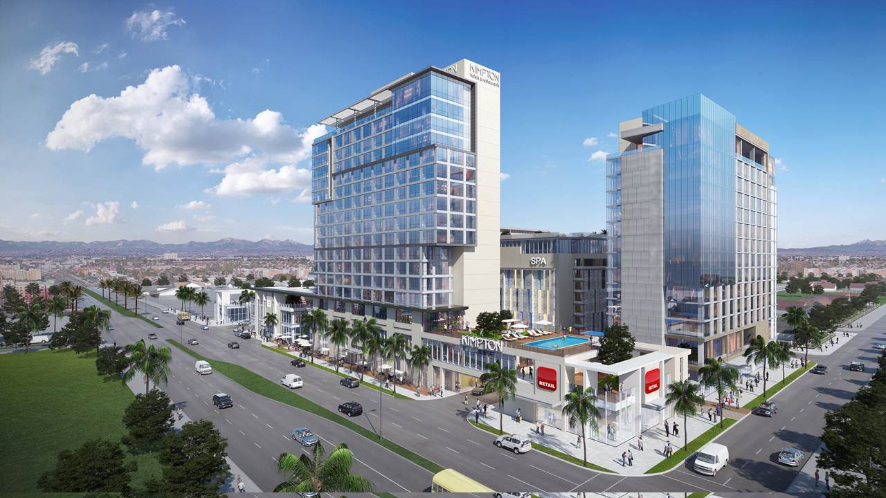 Hotel Kimpton em Garden Grove (Orange County) no sul da Califórnia