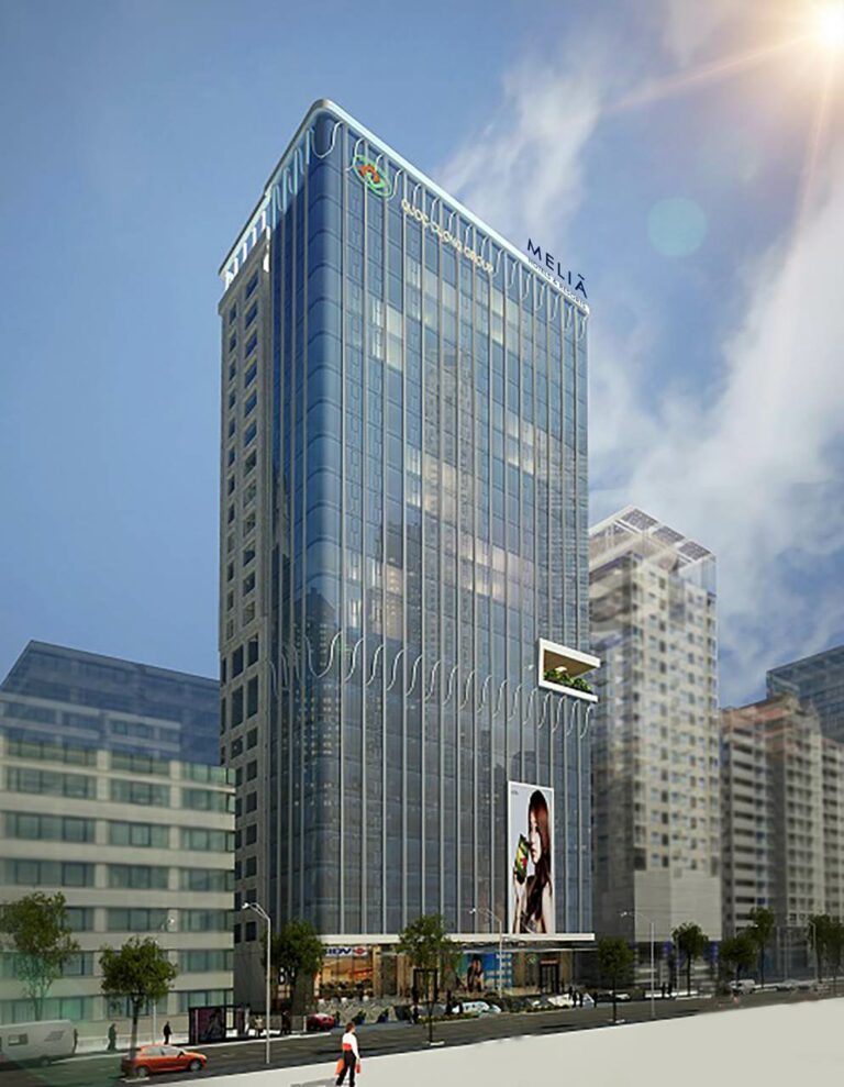 Futuro hotel Melia Saigon Central no Vietname