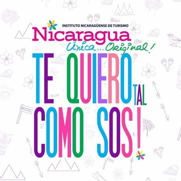 Campanha turística da Nicarágua: " Te Quiero tal como Sos!"