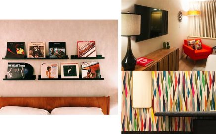 Pormenores do quarto do hotel Signature San Francisco
