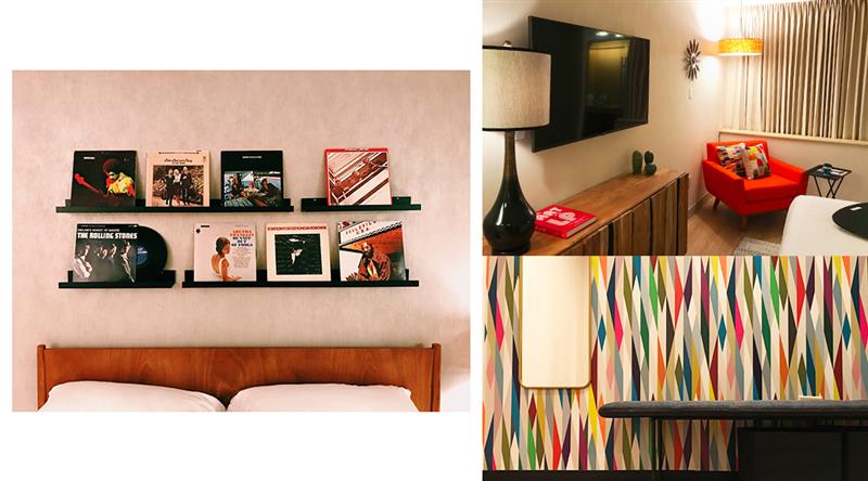 Pormenores do quarto do hotel Signature San Francisco