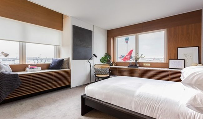 Suite no Virgin Atlantic London Heathrow Clubhouse