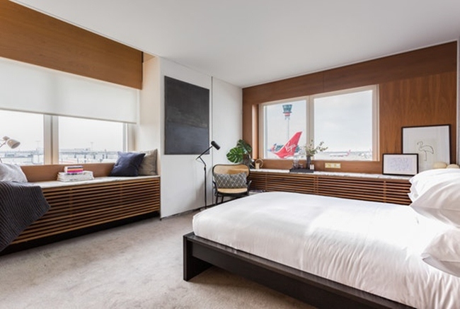 Suite no Virgin Atlantic London Heathrow Clubhouse