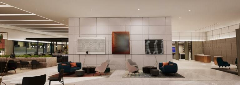 Novo design da zona central dos hotéis Crowne Plaza na Europa