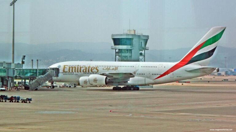 Emirates vai voar entre o Dubai e a Cidade do México via Barcelona