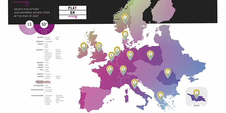 Desenvolvimento dos 50 hotéis Moxy para a Europa onde se inclui Lisboa
