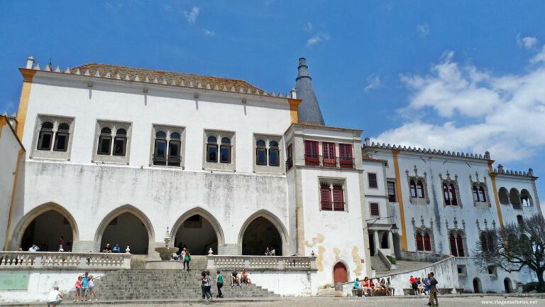 Palácio Real de Sintra no centro da Vila