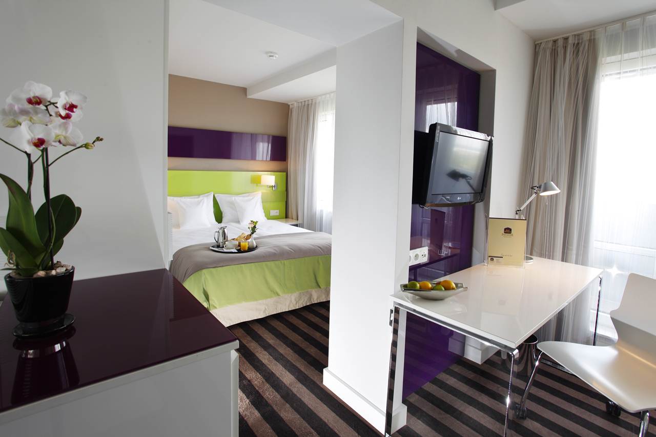 Quarto do hotel O Park Inn by Radisson Katowice na Polónia