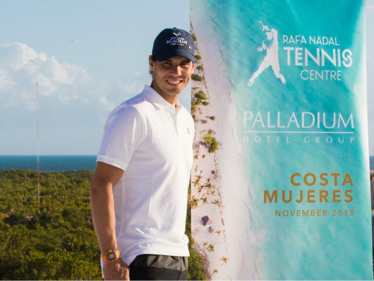 Rafael Nadal aprecenta o seu centro de Ténis na Costa Mujeres