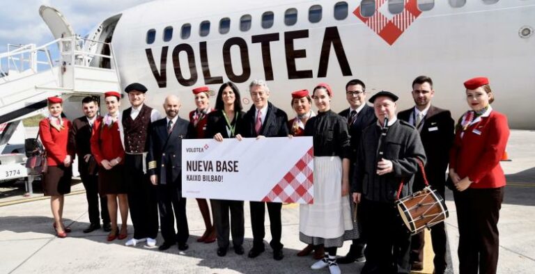 Abertura da base em Bilbau da companhia low cost Volotea