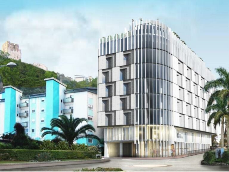 Exterior do hotel Indigo Gibraltar