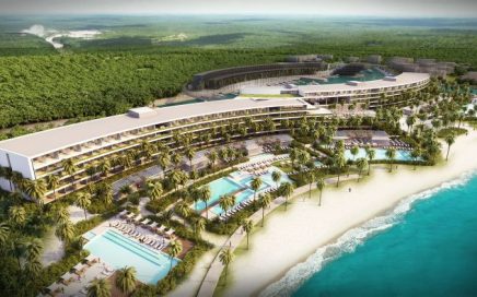 Maquete do Resort Paradisus Playa Mujeres no México