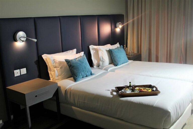 Quarto do hotel Meliá Setúbal