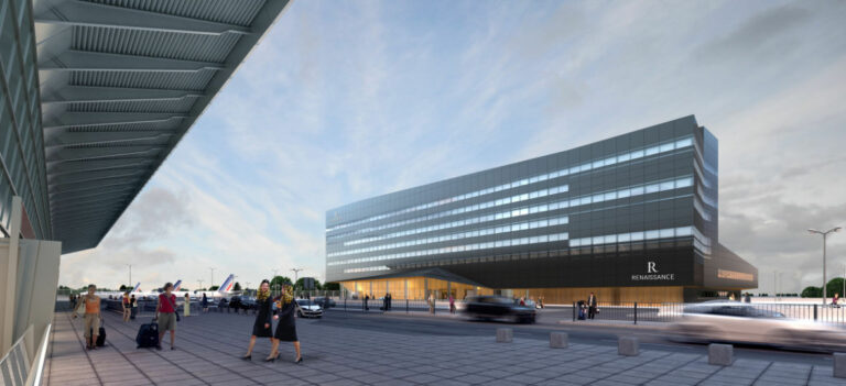 Exterior do hotel Renaissance Warsaw Airport (Modelo)