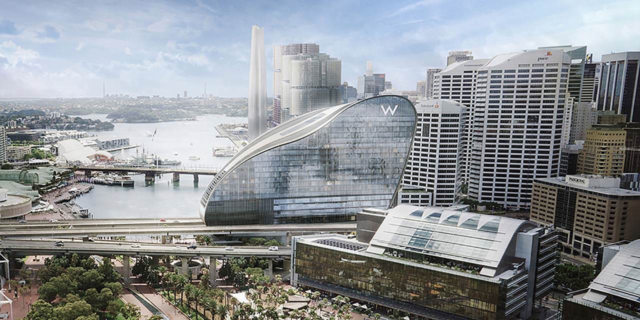 Futuro hotel W Sydney que irá abrir em 2020