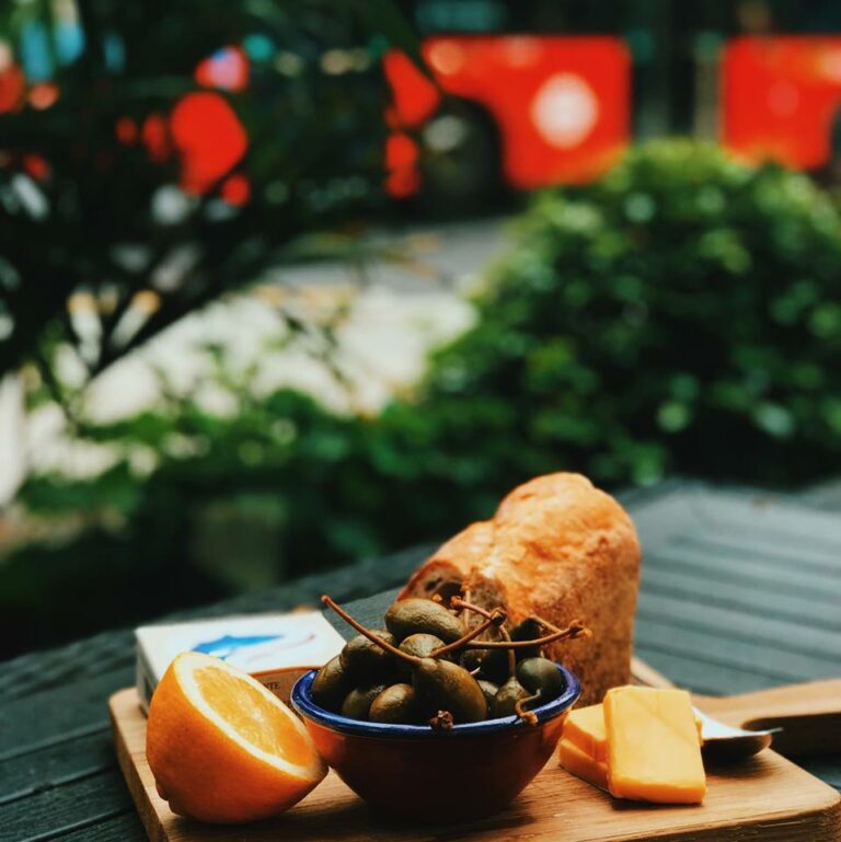Uma das Tábuas do espaço gastronómico Lisboa Jardim em Londres