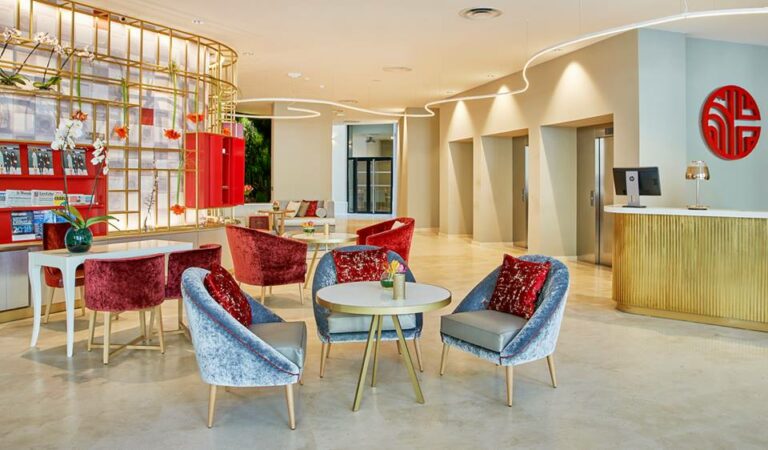 Lobby do hotel NH Collection Marseille em França