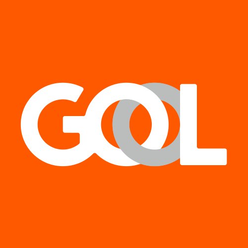 Logo da companhia aérea Gol Linhas Aéreas