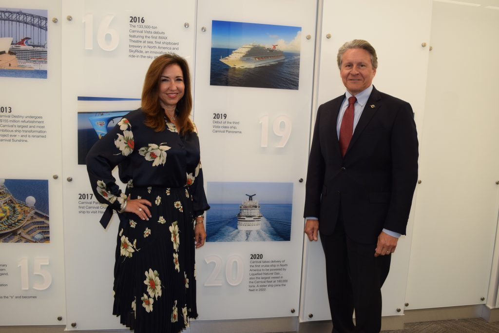 Acordo da Carnival Cruise Line e Port Canaveral