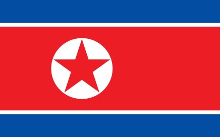 Bandeira da Coreia do Norte