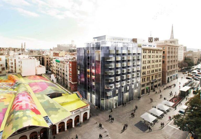 Edificio do hotel Barcelona Edition em el Born na Cidade Velha