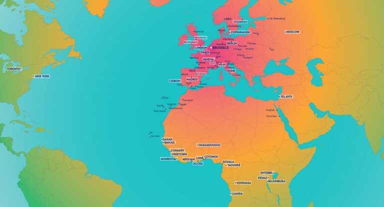 Rede da Brussels Airlines para o Inverno 2018 2019