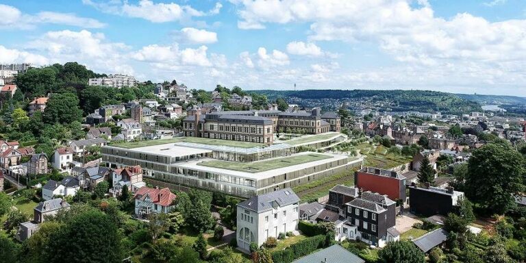 Exterior do hotel Hyatt Place Rouen na Normandia