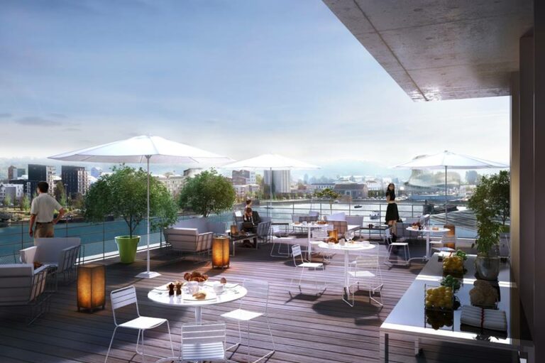 Sky Bar do hotel Radisson Blu Bordeaux em França