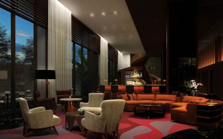 Lounge do hotel Four Seasons São Paulo no Brasil