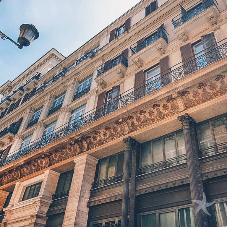 Fachada do edifício do hotel Iberostar Roma Fontana di Trevi