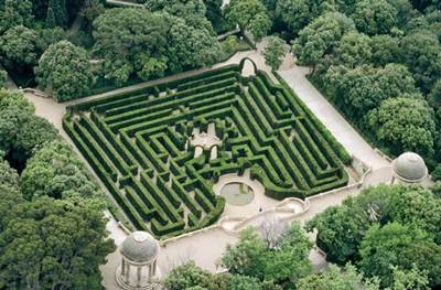 Parque do Labirinto da Horta em Barcelona